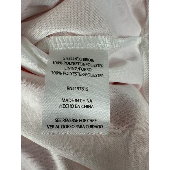 Nicole Miller Size M Abstract Tie Front V Neck Fit Flared Mini Dress Colorful - Picture 8 of 10